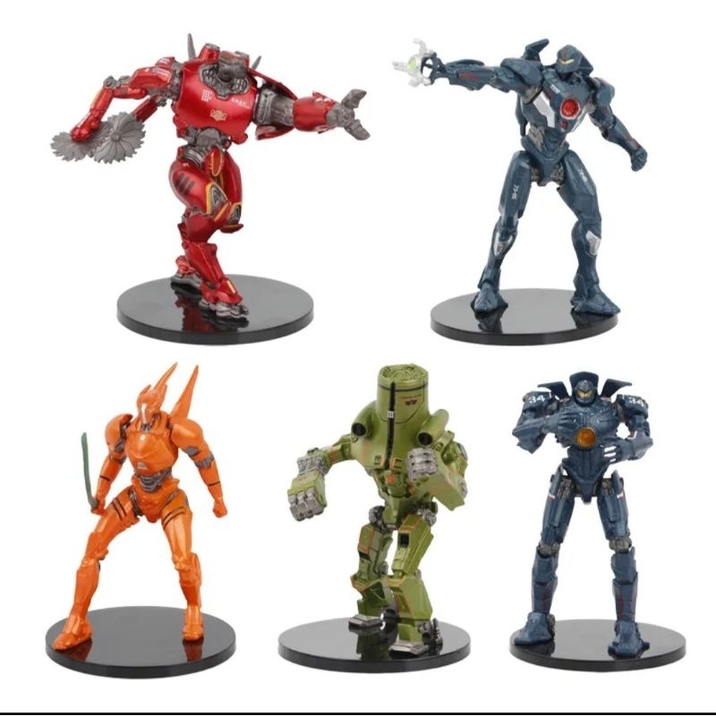 Pacific rim figure set 5 Robots | Shopee Malaysia