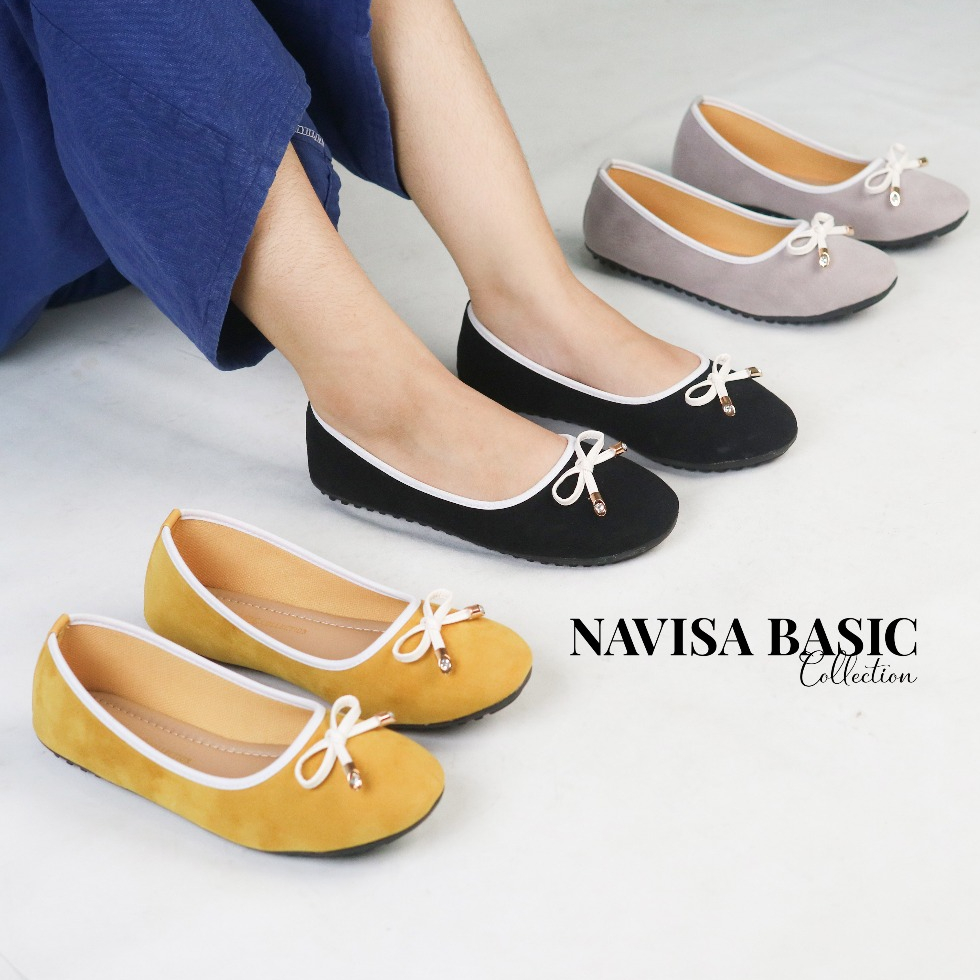 Women's Super Soft Flat Shoes Navisa Basic Collection | Shopee Malaysia