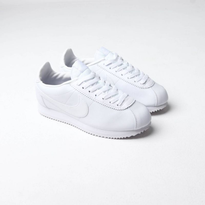 (RBS) Nike Cortez Leather Triple White | Shopee Malaysia