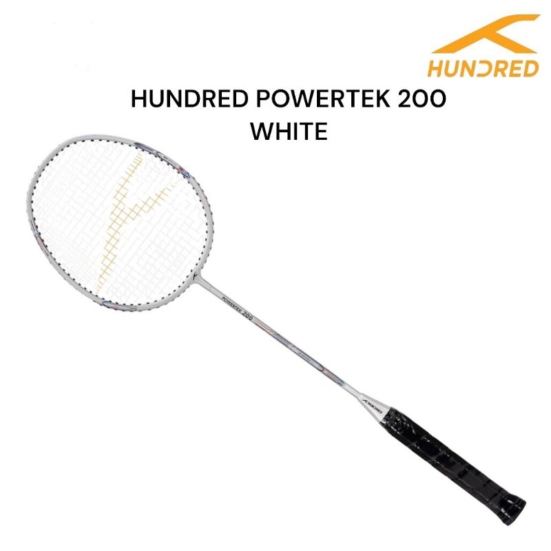 HUNDRED POWERTEK 200 ORIGINAL BADMINTON RACKET | Shopee Malaysia