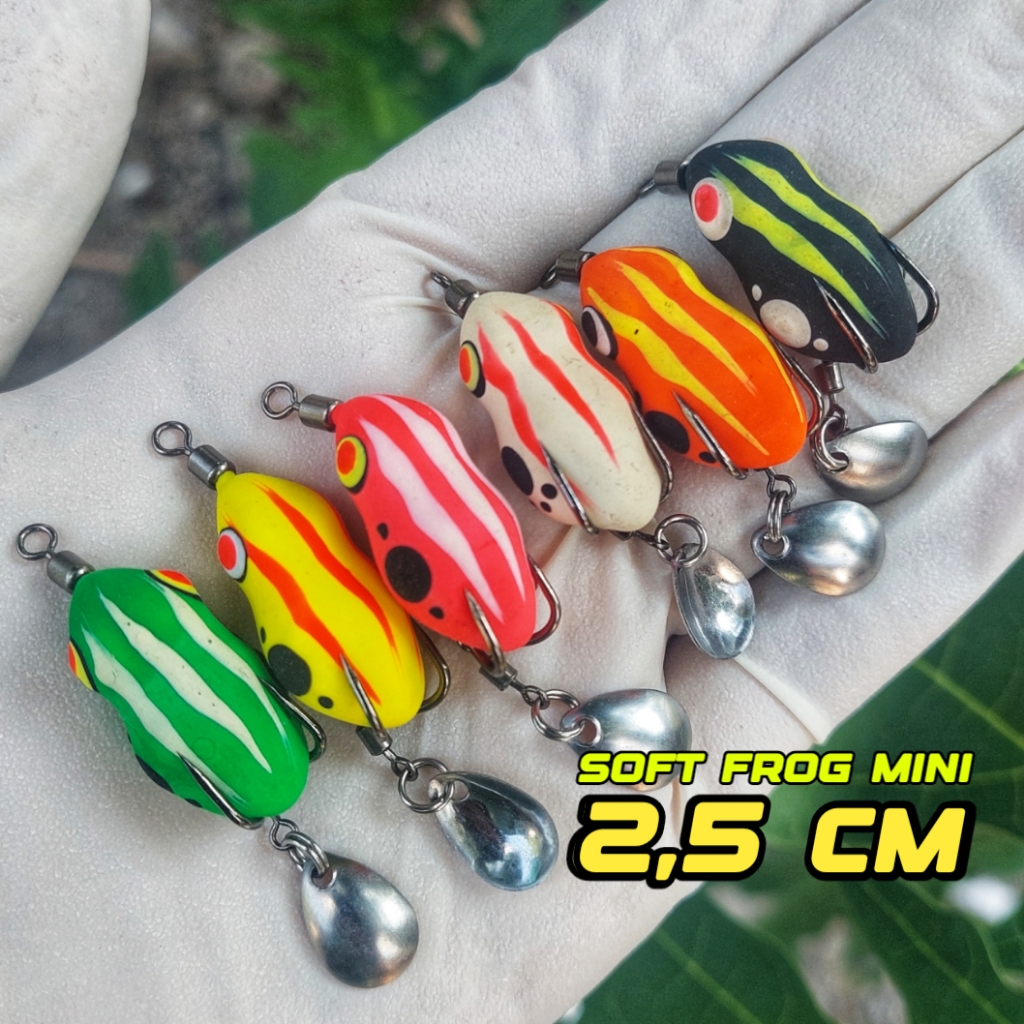 Soft Frog mini 2,5cm V2 new model | Shopee Malaysia