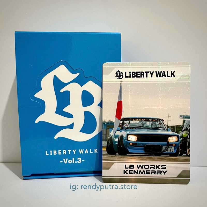 Trading Card LBWK Liberty Walk VOL.3 Rare Card Hologram LB WORKS ...
