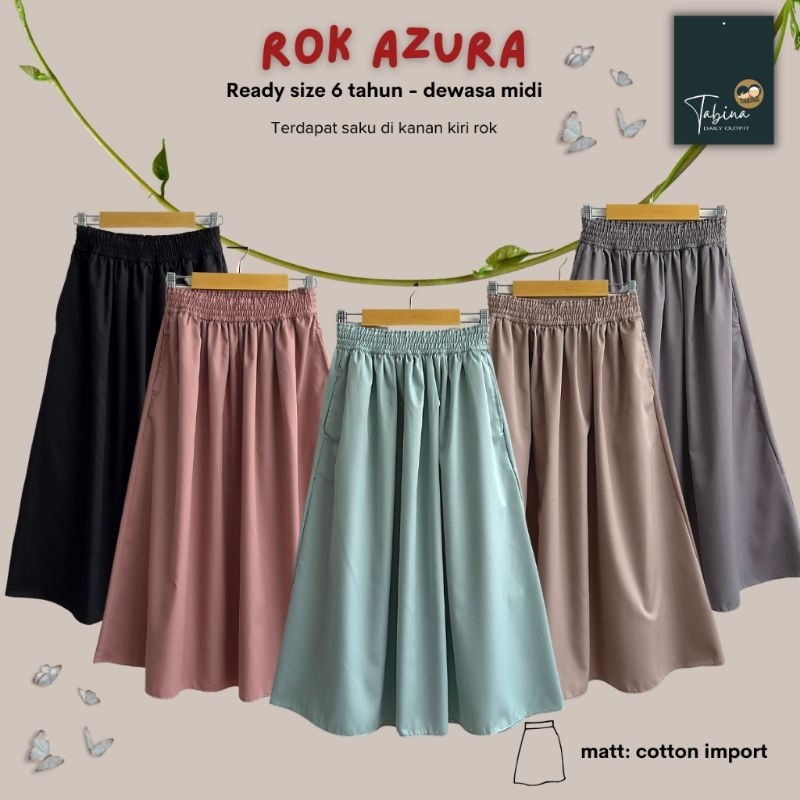 KATUN (DAILY Outfit) LONG SKIRTS FOR GIRLS AGED TO 12 YEARS/ADULT MIDI  TOYOBO COTTON MATERIAL