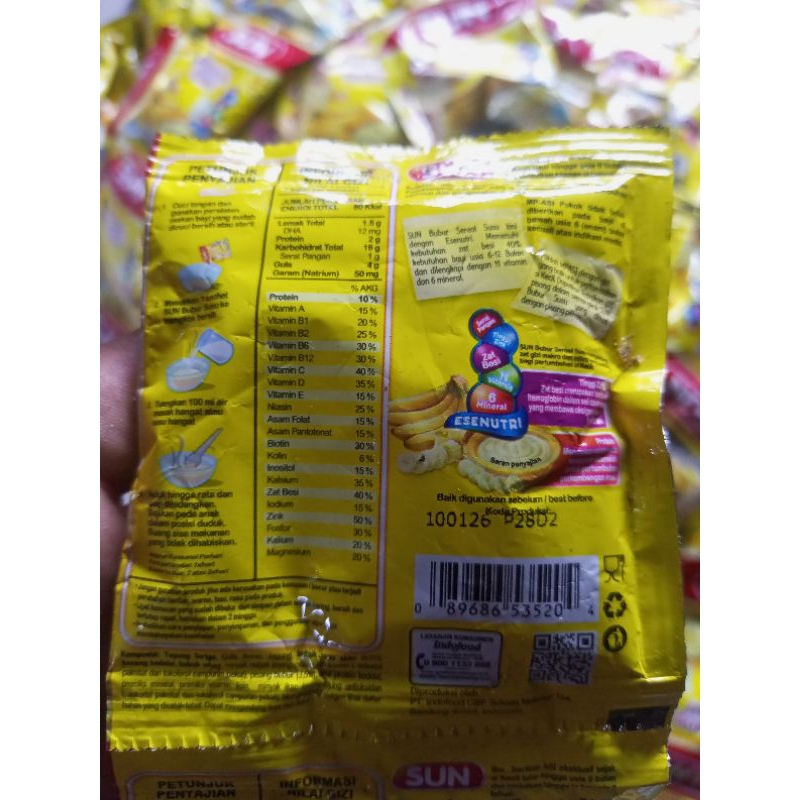 Sun or Promina Porridge 20gr Banana Not Expired (animal feed) 2025-2026 ...