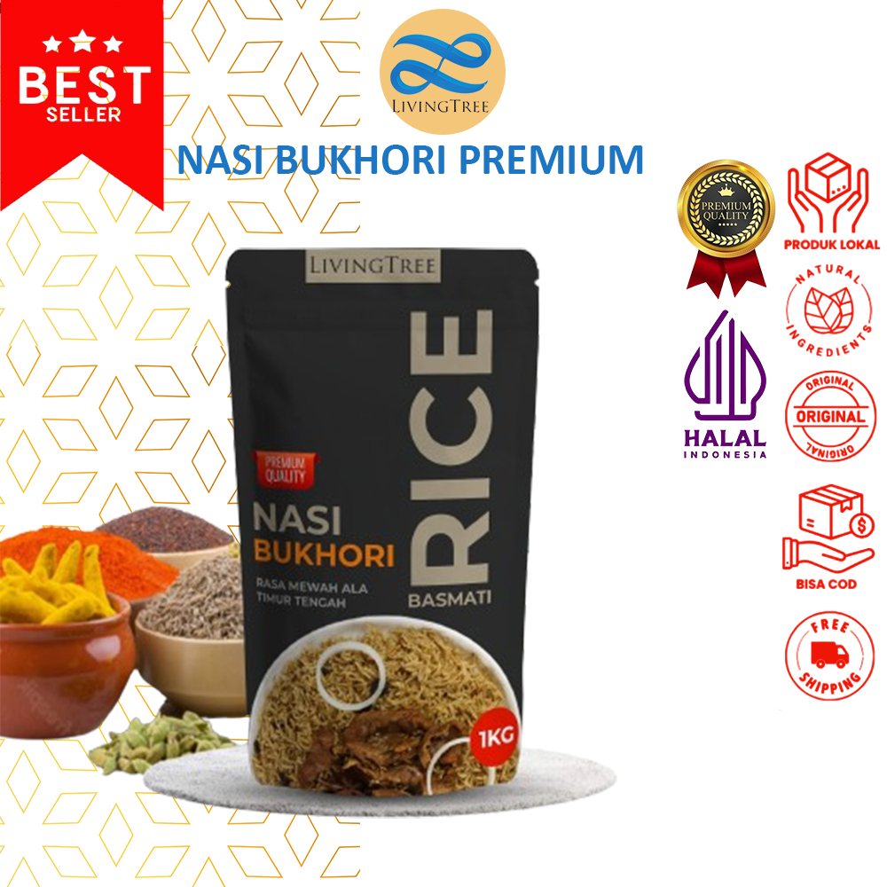1 Kg Instant Arabic Bukhori Rice | Basmati Rice | Arabic Rice Package ...