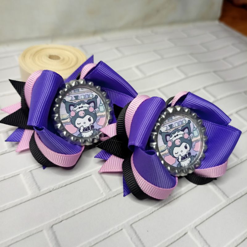 Kuromi Girl's Ribbon Clip jmb | Shopee Malaysia