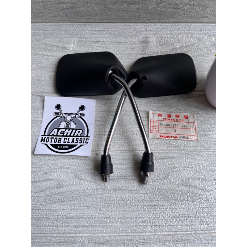 Honda Win win100 Win 100 rear view mirror, original details | Shopee ...