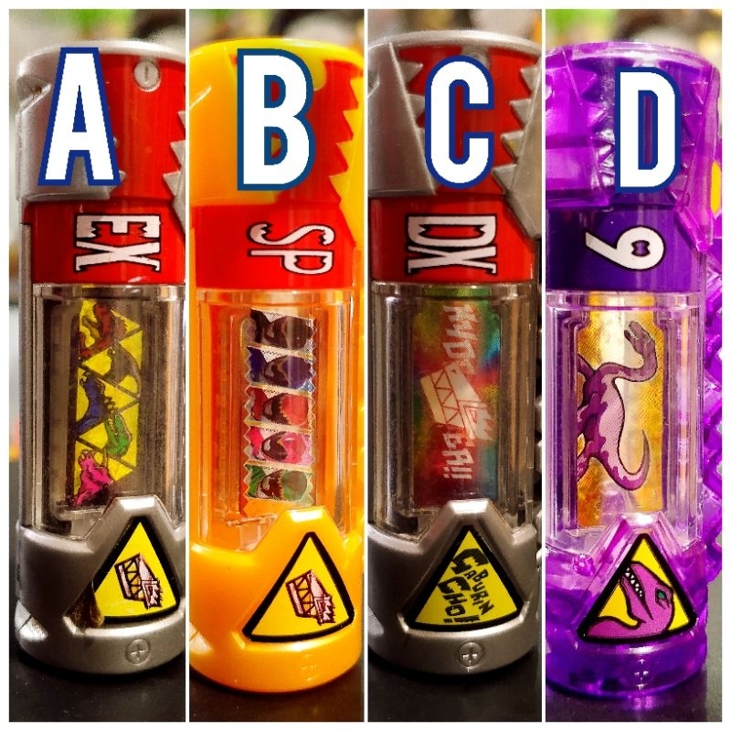 Special Power Capsule Zyudenchi Kyoryuger Power Ranger Dino Charger ...