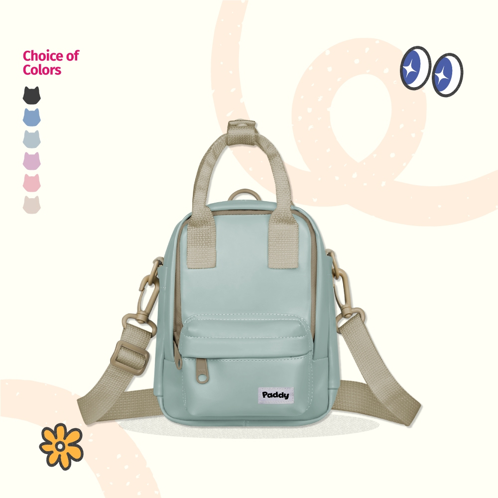 Paddy Gumi Mini Backpack 2 in 1 - Paddybag Multi-Purpose Women's Mini ...