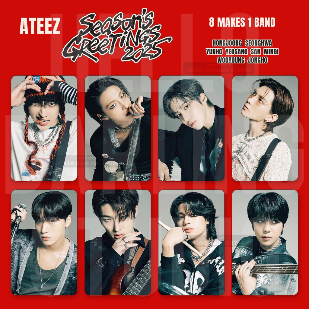 ATEEZ Season's Greetings 2025 2個セット ATEEZ Season's Greetings 2025 2個セット