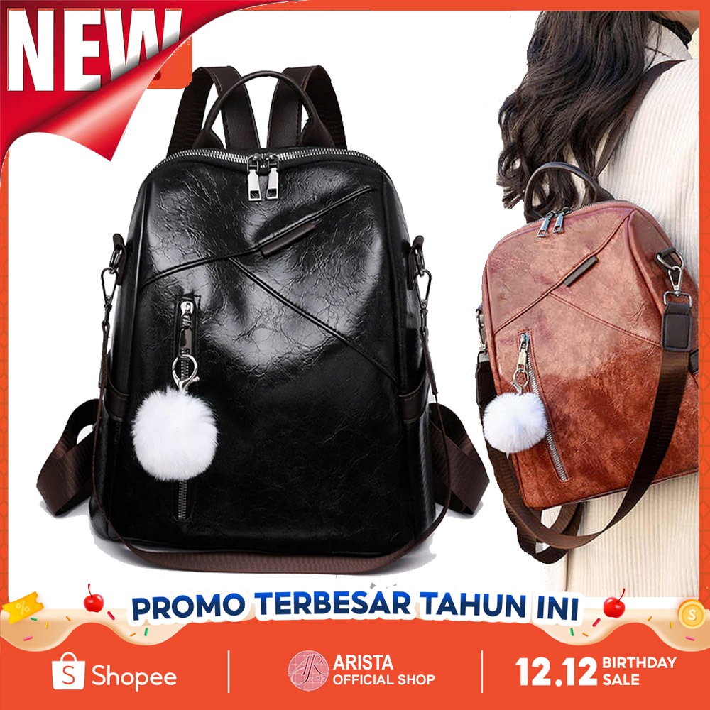 Arista - New Regular Backpack premium synthetic LEATHER NAYA BAG ...