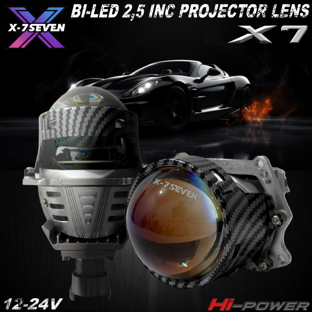 X-7seven - ORIGINAL BILED PROJECTOR X7 2.5 INCH HIGH POWER 100 WATT 10 ...