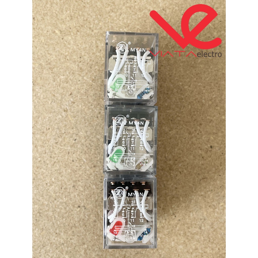 Relay MY4N 220V MY4N 12V MY4N 24V BRAND ZN RELAY MY4 N 220 VOLT RILAY ...