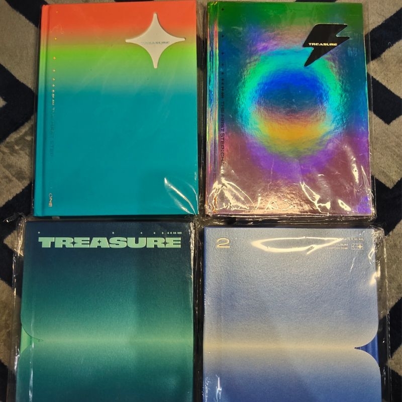 Album TREASURE THE FIRST EFFECT CHAPTER ONE & TWO UNSEALED | Shopee ...