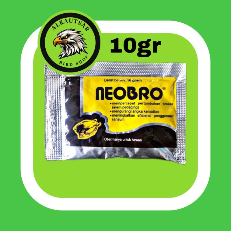 Neo BRO 10gr CHICKEN VITAMIN PEDAGING WEIGHT INCREASES BROILER NEO BRO ...