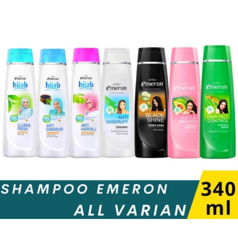 Emeron Shampoo All Variants 340ml | Shopee Malaysia