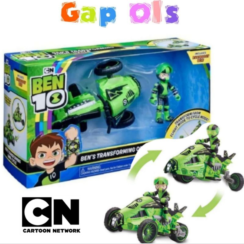 Ben 10 BEN48000 Flair Ben's Transforming Omi-Cycle