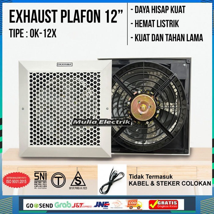 Exhaust FAN CEILING OKAYAMA 12
