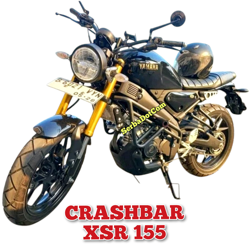 CRASHBAR Tabular Body Protector Yamaha XSR155 New RX Project Jalu Agna ...