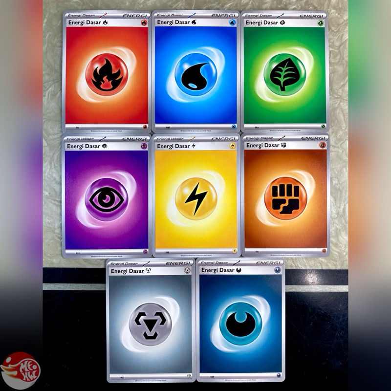Pokemon TCG Indonesia Basic Energy Card INA Scarlet Violet Starter Deck ...