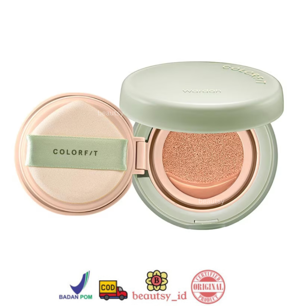 Wardah Colorfit 5D Blur Cloud Cushion Matte Finish SPF 50 PA++++ 15gr ...