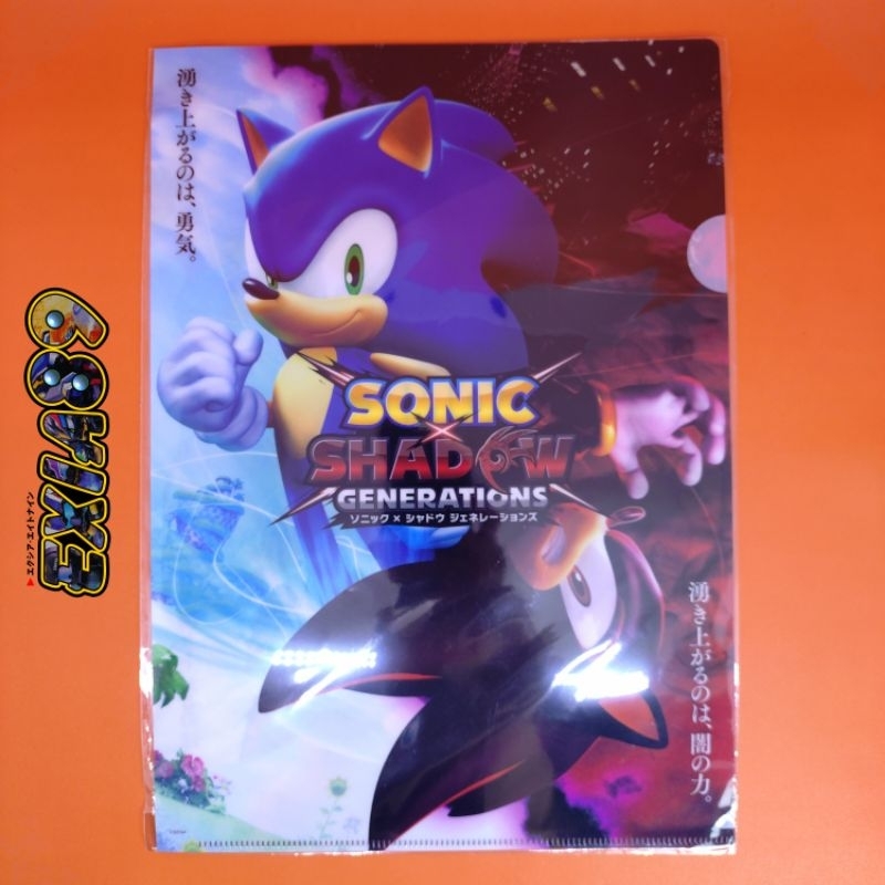Sonic X Shadow Generations Clear File | Shopee Malaysia