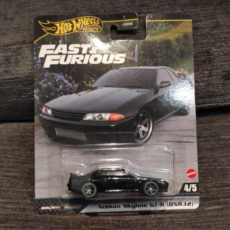HITAM Hotwheels fast furious r32 black (FREE PROTECTOR) | Shopee Malaysia