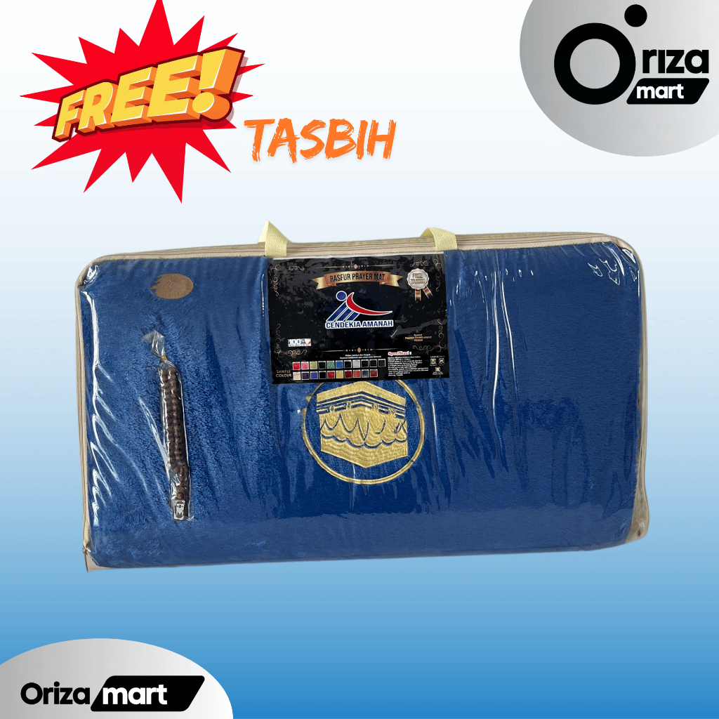 Rasfur PRAYER MAT PCA Sajadah / Super Thick PRAYER MAT 5cm Foam Sejadah ...