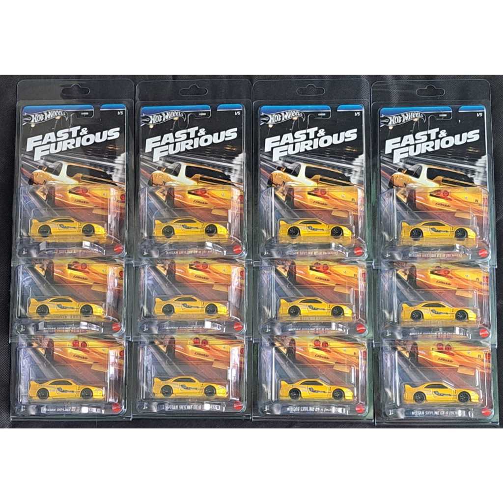 Hot wheels 2024 - FnF - Nissan Skyline GT-R (R33) | Shopee Malaysia