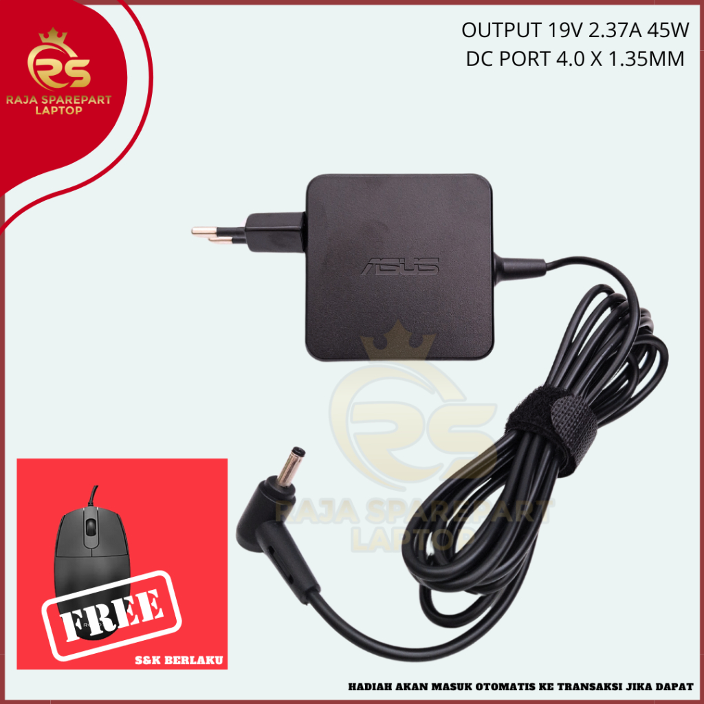 45W AC Adapter Charger For ASUS ZenBook UX21A, UX31A, UX32A, UX32VD Laptops