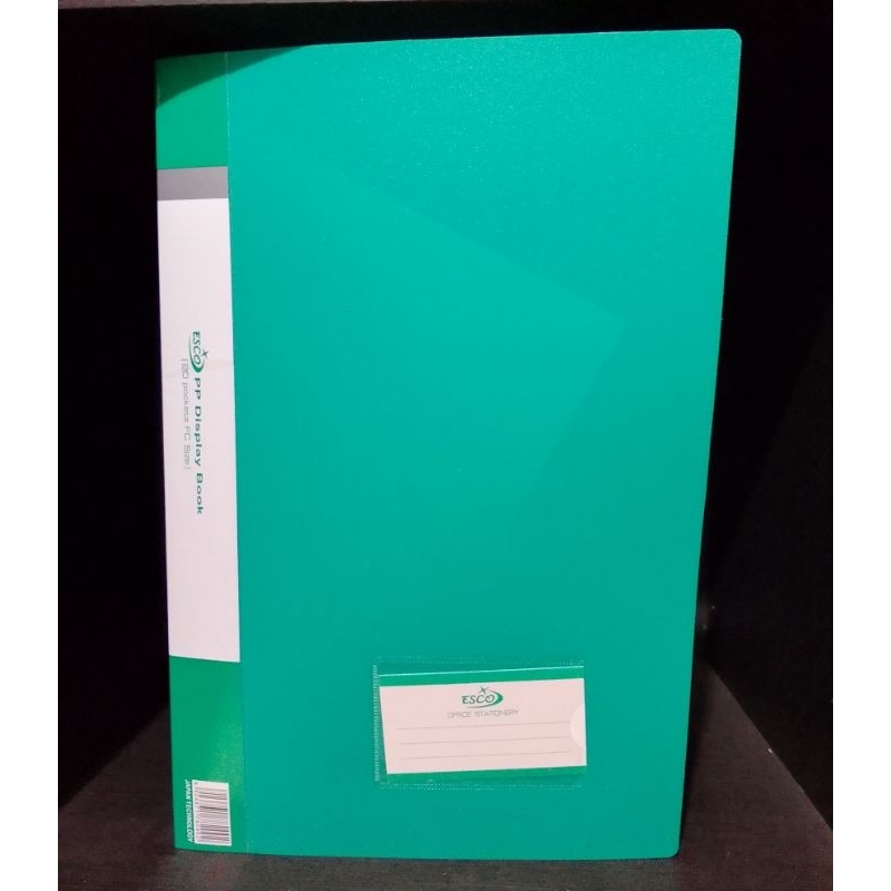 (1 Pcs) ESCO FILE MAP CONTAINS 20 POCKETS (DISPLAY BOOK) | Shopee Malaysia