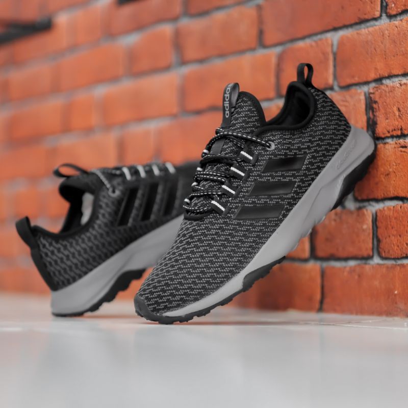 Adidas Superflex Black Gray Men s Running Shoes Running Shoes Sports Shoes Latest Made In Indonesia Shopee Malaysia