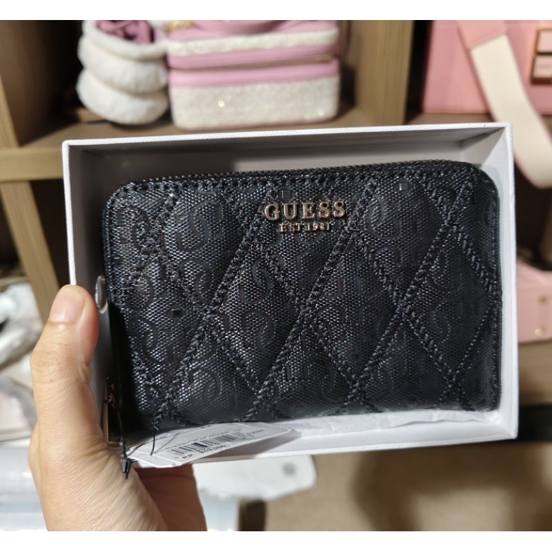 Guess WALLET LAUREL SLG SMALL ZIP AROUND ORIGINAL COUNTRY
