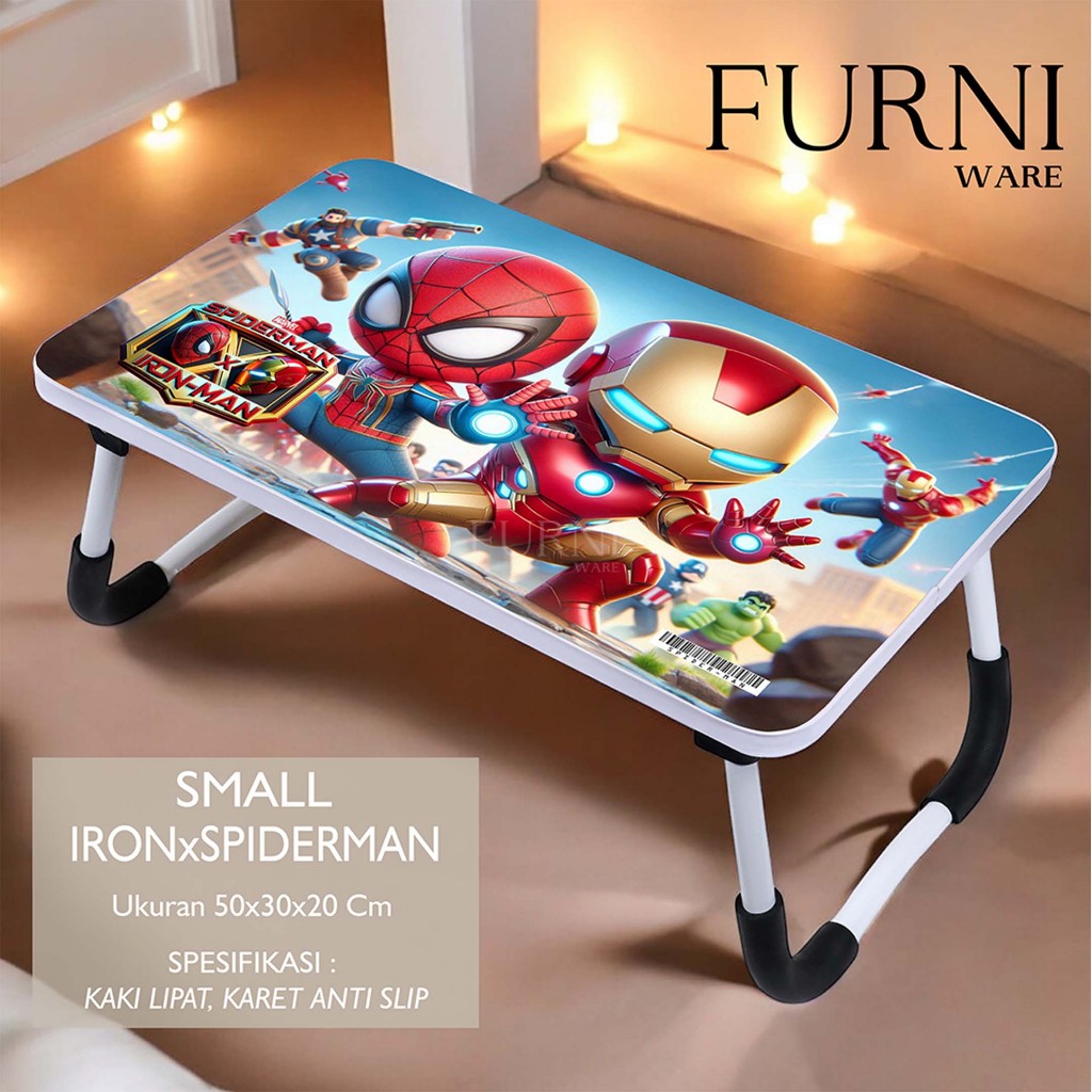 Folding Study Table / Portable Table / Laptop Table Size 50x30x20 Cm ...