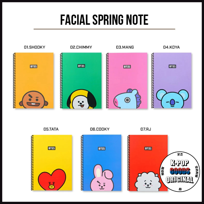 Bt21 Spring Used Note | Shopee Malaysia