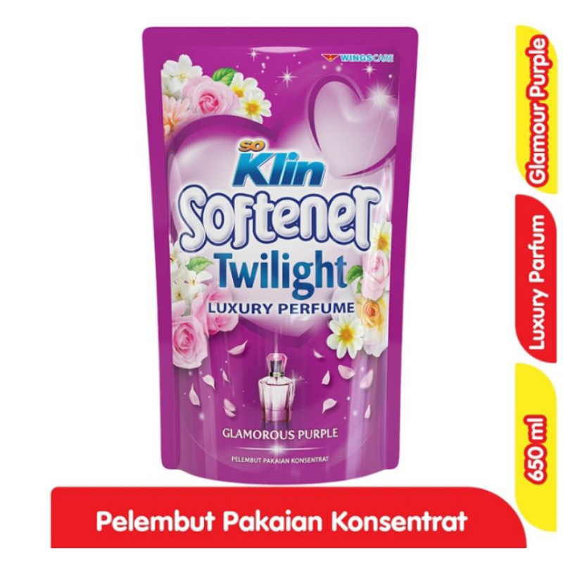 So Klin Twilight Fabric Softener Fragrance Concentrate Glamorous Purple ...