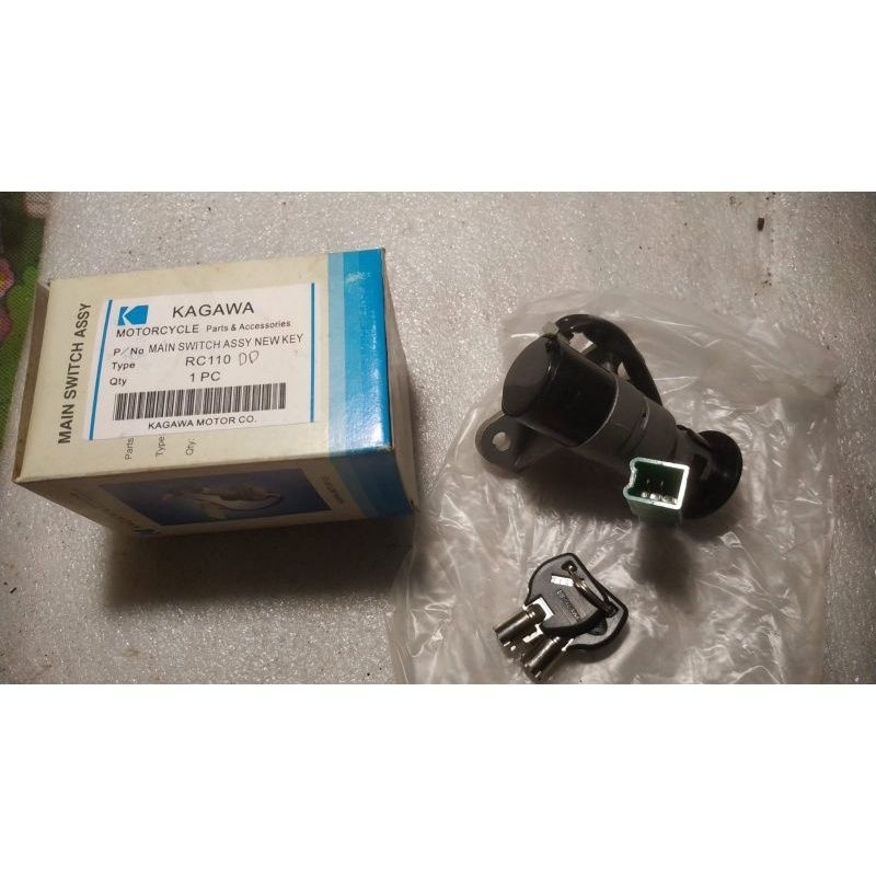 Ignition Key Assy Set Rc 110 Bravo Jet Coolet DK GS GX Tornado Crystal ...