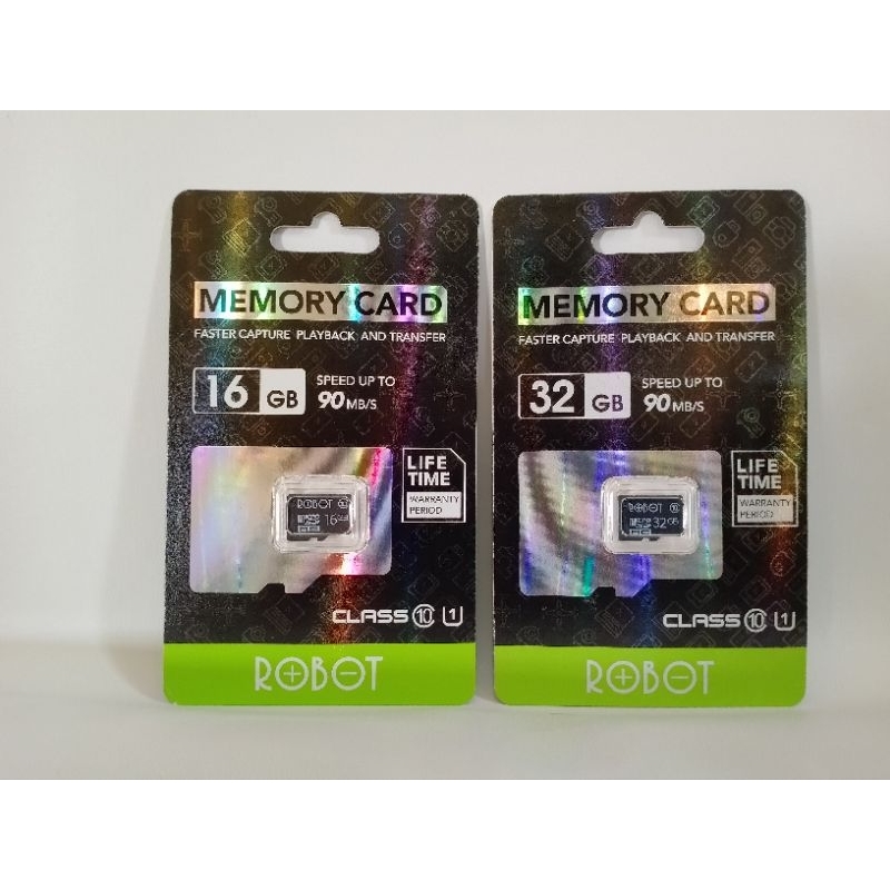[Anysyore.id] Memory Card Original ROBOT MICRO SD memory Card | Shopee ...