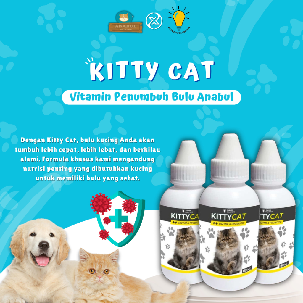 Kitty CAT CAT Hair Growth Vitamin CAT Hair Growth Medicine Anti Hair Loss CAT Fur Thickening
