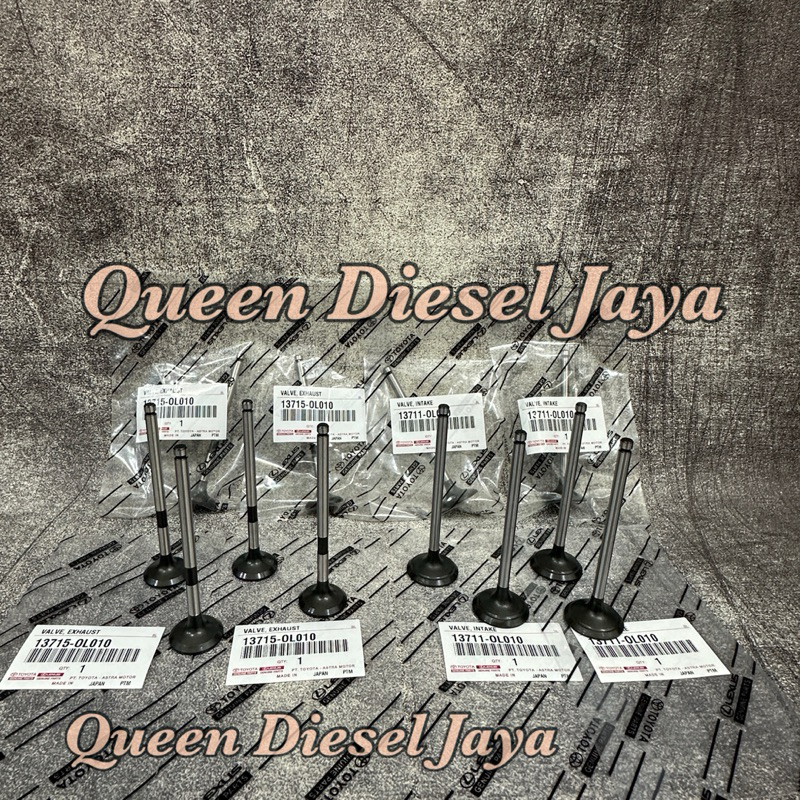 Engine Valve Intake & Exhaust Valve / Umbrella In & Ex Valve / Oil ...