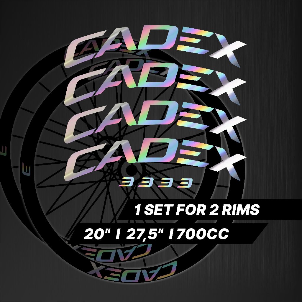 Rims CADEX Decal Sticker, 20