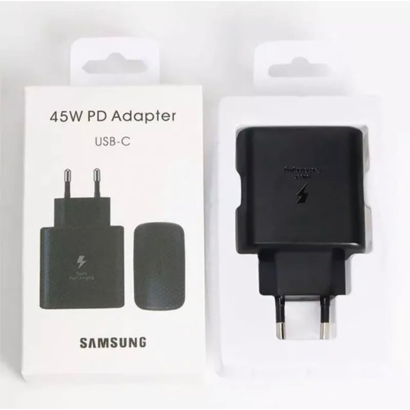 Samsung 45W Super Fast Charging Jumbo Shell Adapter (Without Cable ...