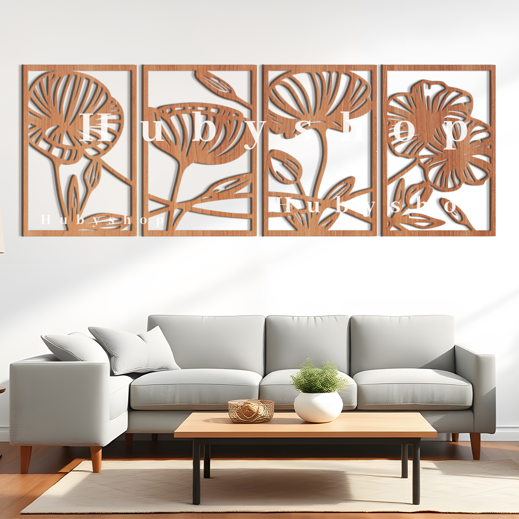 HIASAN DINDING Living Room Wall Decorations Home Wall Displays ...