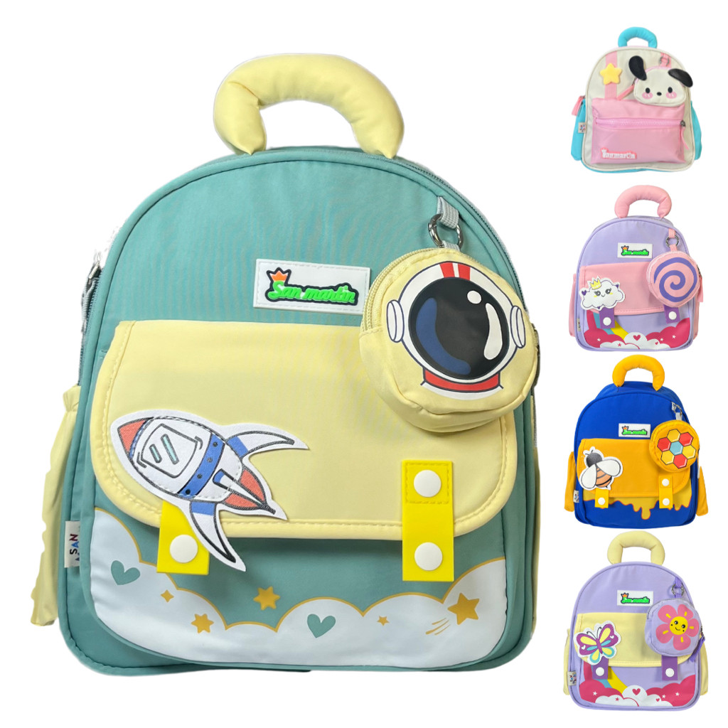 [RA.ID] Flips Kidz TK - Premium Kindergarten Bag Viral San Martin ...