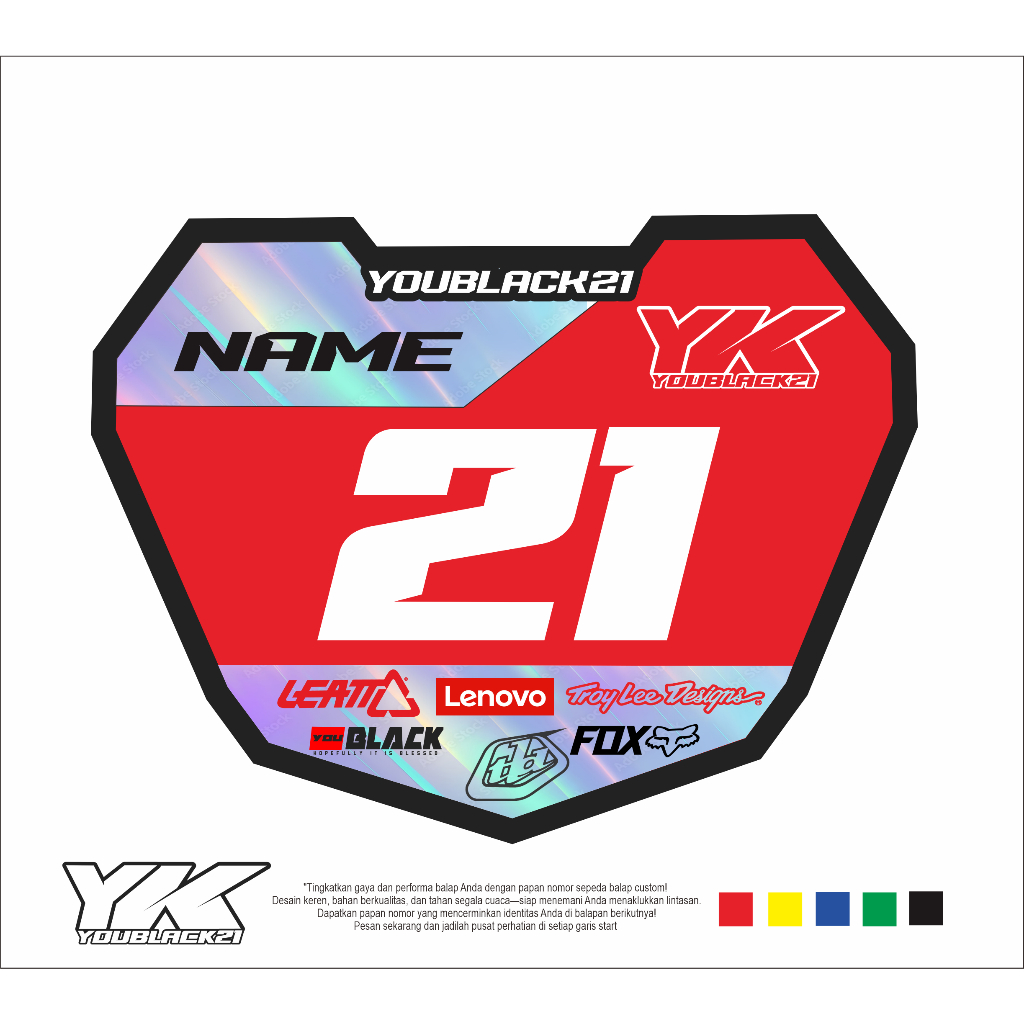 Hologram BMX NUMBER BOARD- BMX NUMBER PLATE - BMX NUMBER PLATE - BMX ...