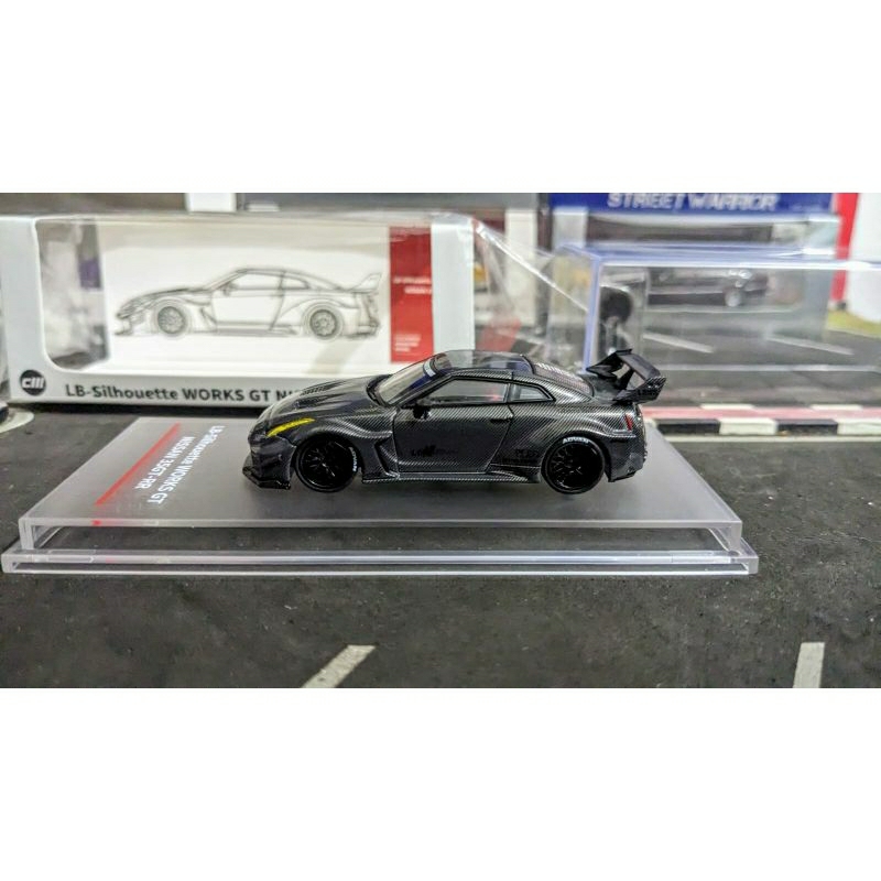 Diecast CM Model LBWK Nissan Skyline GTR R35 Carbon Black | Shopee Malaysia