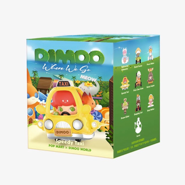 Selected Popmart DIMOO Where We Go Pop Mart Baby Walker Peace Maker ...