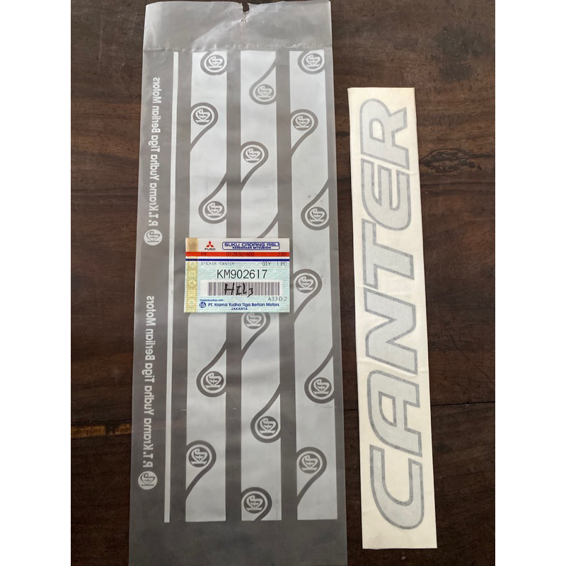 Canter Sticker Original Mitsubishi 100% Canter | Shopee Malaysia