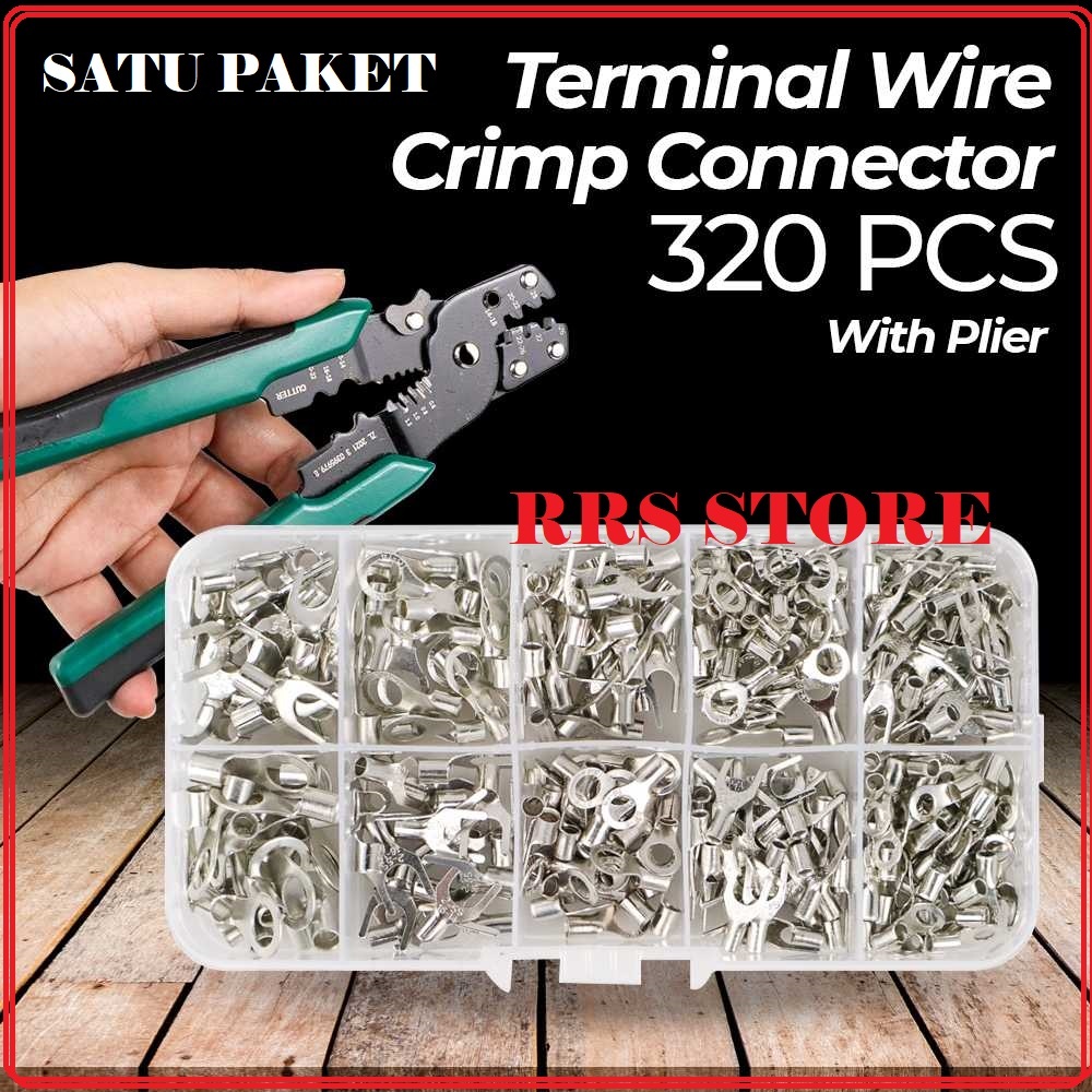 One PACKAGE OF CABLE PLIERS Taffware terminal Wire Crimp Connector Kit ...