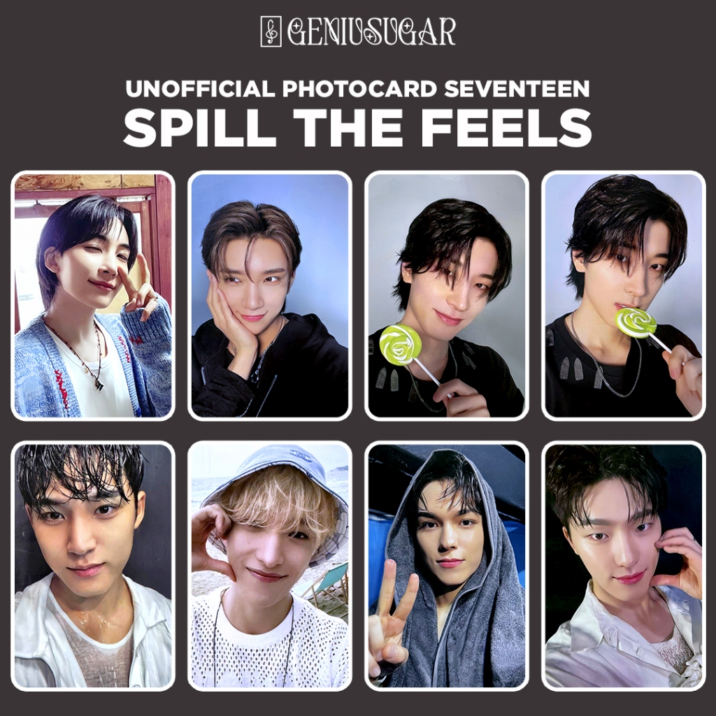 STF | PHOTOCARD FEELS THE SPILL SEVENTEEN | RPC SHOPEE コンプ トレカ FEELS THE SPILL SEVENTEEN REG PC ALBUM タレントカード